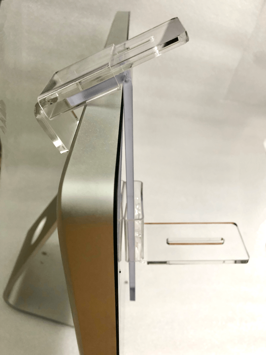 PlexiCam Clamp For Extra Deep Screens - Plexicam