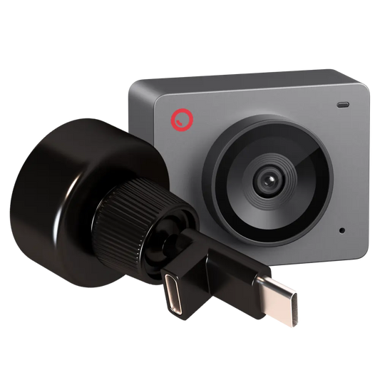 PlexiCam® Mag2 Magnetic Webcam Mount + OBSBOT Meet SE HD Webcam