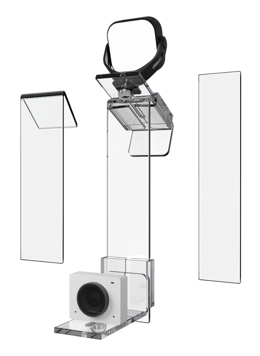 PlexiCam® Ultimate Bundle - Webcam Mount + Lighting + OBSBOT Meet SE